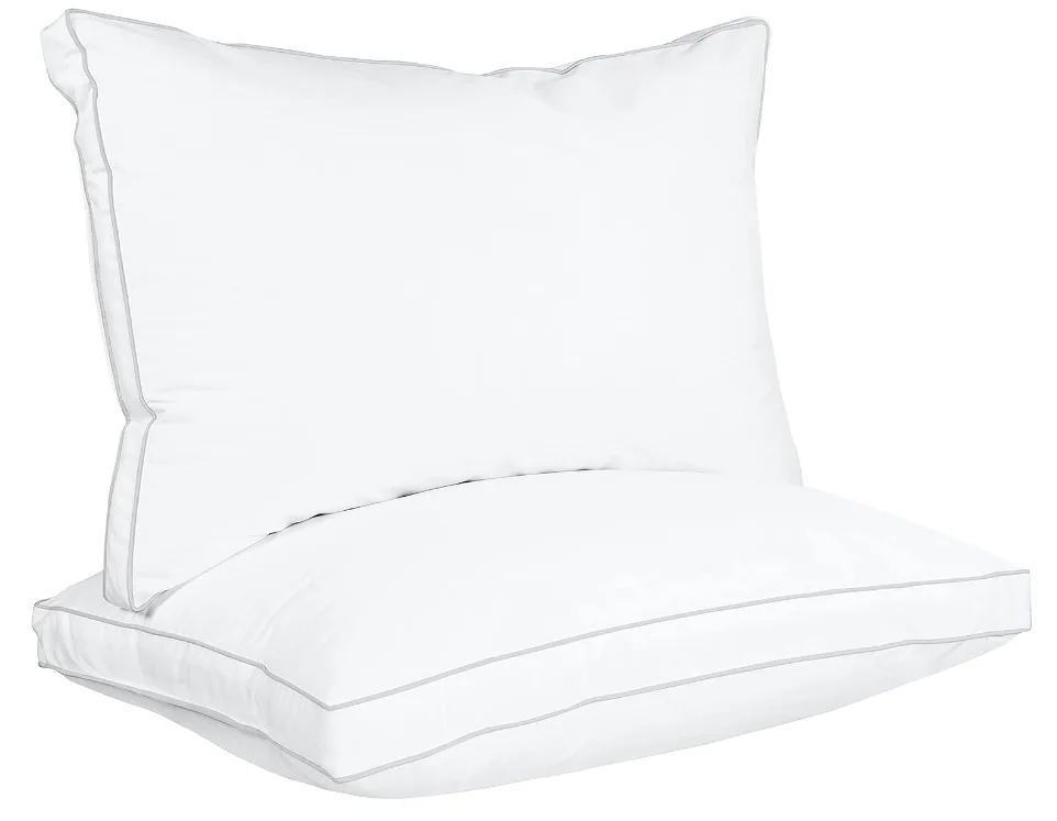 Gusseted Pillow - Cooling Hotel Quality ,for Back, Stomach or Side Sleepers — product image 1