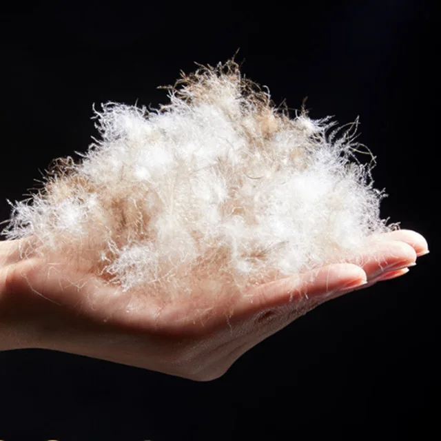 80% Washed Grey Duck Feather For Jacket,Duvet & Pillow — product image 1